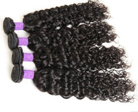 HKM-960851 Water Wave Human Hair Weave, 12-28 Inch, 1B Natural Color, 100g Each