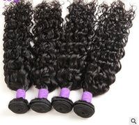 HKM-960851 Water Wave Human Hair Weave, 12-28 Inch, 1B Natural Color, 100g Each