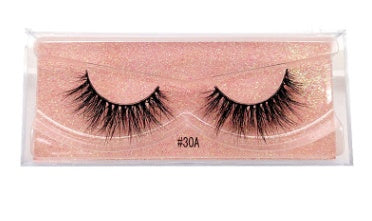 HKM-762899 3D False Eyelashes for Beauty Salon and Celebrity Looks – Box #30A-#42A (Length 11.0cm)