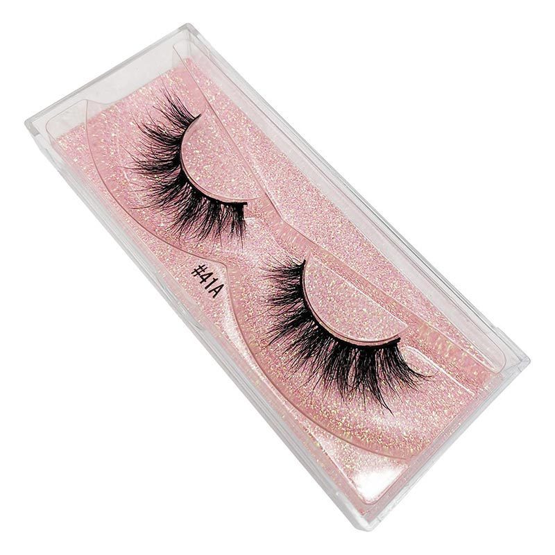 HKM-762899 3D False Eyelashes for Beauty Salon and Celebrity Looks – Box #30A-#42A (Length 11.0cm)