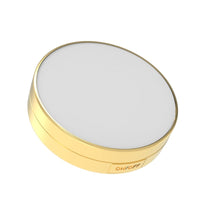HKM-666579 10x Magnifying Portable Makeup Mirror with Adjustable Lighting and USB Charging