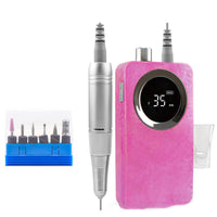 HKM-327955 Gradient Color Nail Polishing Machine - 8 Unique Shades with Ice Flower Design