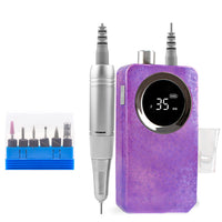 HKM-327955 Gradient Color Nail Polishing Machine - 8 Unique Shades with Ice Flower Design