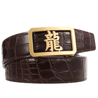 HKM-424339 Cow Leather Belt for Men - Model LY36-61342-8, Durable and Stylish Design