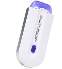 HKM-720595 Rechargeable Laser Hair Removal Device with Detachable Heads and Sensa-Light Technology