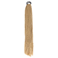 HKM-249171 24-Inch Straight Dreadlock Ponytail Wig – High-Temperature Fiber, Suitable for All Skin Tones