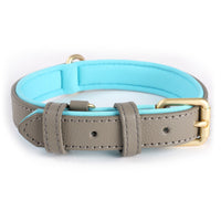 HKM-487571 Lychee Pattern Dog Collar - Soft Diving Cotton, Anti-Strangulation Feature, Various Sizes Available