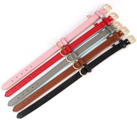 HKM-487571 Lychee Pattern Dog Collar - Soft Diving Cotton, Anti-Strangulation Feature, Various Sizes Available