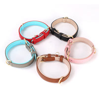 HKM-487571 Lychee Pattern Dog Collar - Soft Diving Cotton, Anti-Strangulation Feature, Various Sizes Available