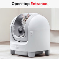 HKM-561619 Large Open Top Smart WiFi Self-Cleaning Cat Litter Box with Bio-Enzyme Deodorization