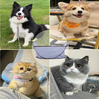 HKM-203219 Adjustable Waterproof Grooming Cape for Easy Pet Hair Catching and Trimming