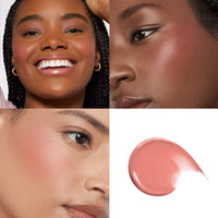 HKM-021587 Long-Lasting Matte Mousse Liquid Blush - 4.8 ML, Non-Fading Formula for Seamless Application