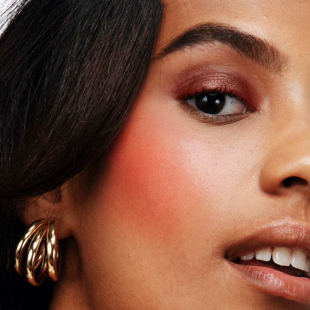 HKM-021587 Long-Lasting Matte Mousse Liquid Blush - 4.8 ML, Non-Fading Formula for Seamless Application