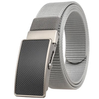 HKM-601683 Nylon Braided Men's Roller Buckle Belt - Model LY36-23553-1