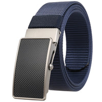 HKM-601683 Nylon Braided Men's Roller Buckle Belt - Model LY36-23553-1