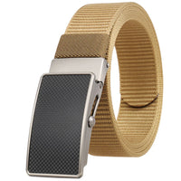 HKM-601683 Nylon Braided Men's Roller Buckle Belt - Model LY36-23553-1