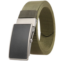 HKM-601683 Nylon Braided Men's Roller Buckle Belt - Model LY36-23553-1