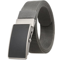 HKM-601683 Nylon Braided Men's Roller Buckle Belt - Model LY36-23553-1