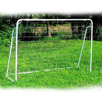HKM-998675 2.45m Durable Steel Soccer Goal for Backyard and Training