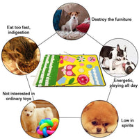 HKM-976915 Dog Sniffing Pad for Stress Relief - 60x90cm Cloth Pet Seat Cushion