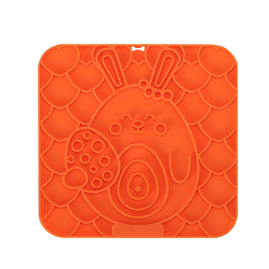 HKM-493779 Silicone Pet Licking Mat with Suction Cups for Slow Feeding and Anti-Choking