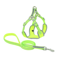 HKM-696851 Reflective Breathable Nylon Mesh Dog Harness - Multiple Colors Available