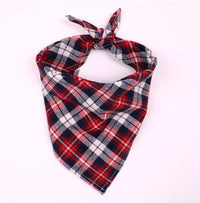 HKM-160083 Large Cotton Triangle Towel for Dogs - Assorted Patterns and Sizes