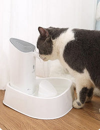HKM-866579 Automatic Pet Water Dispenser with Quadruple Filtration and Adjustable Flow for Dogs and Cats – 1.8L Capacity