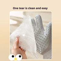 HKM-509331 Cat Grooming Gloves and Brushes for Hair Removal and Massage