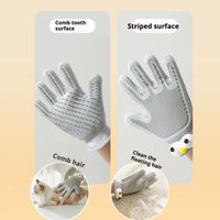 HKM-509331 Cat Grooming Gloves and Brushes for Hair Removal and Massage
