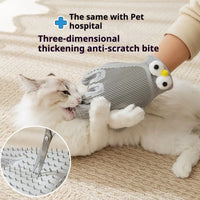 HKM-509331 Cat Grooming Gloves and Brushes for Hair Removal and Massage