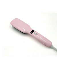 HKM-009427 Ceramic Tourmaline Hair Straightener with 15mm Heat Conductor for Styling Dry Hair