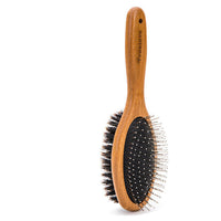 HKM-196307 Double-Sided Stainless Steel Pet Brush for Dogs - Available in Sizes S, M, and L