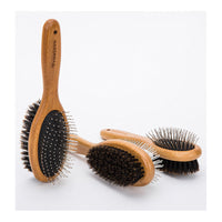 HKM-196307 Double-Sided Stainless Steel Pet Brush for Dogs - Available in Sizes S, M, and L