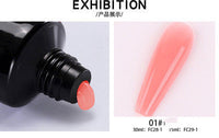 HKM-630931 Crystal Quick Extension Nail Glue 15ml - Orange, Rose Powder, Deep Powder, Bean Paste, White, Custard, Transparent Options Available
