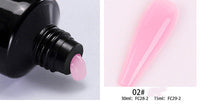 HKM-630931 Crystal Quick Extension Nail Glue 15ml - Orange, Rose Powder, Deep Powder, Bean Paste, White, Custard, Transparent Options Available