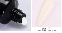 HKM-630931 Crystal Quick Extension Nail Glue 15ml - Orange, Rose Powder, Deep Powder, Bean Paste, White, Custard, Transparent Options Available