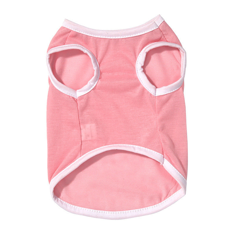 HKM-849683 Cotton Pet Apparel for Dogs and Cats - Sizes XS to XL, Various Measurements Available