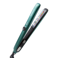 HKM-041043 Infrared Steam Spray Dual-Use Hair Straightener and Curler with Temperature Control