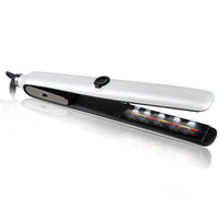 HKM-041043 Infrared Steam Spray Dual-Use Hair Straightener and Curler with Temperature Control