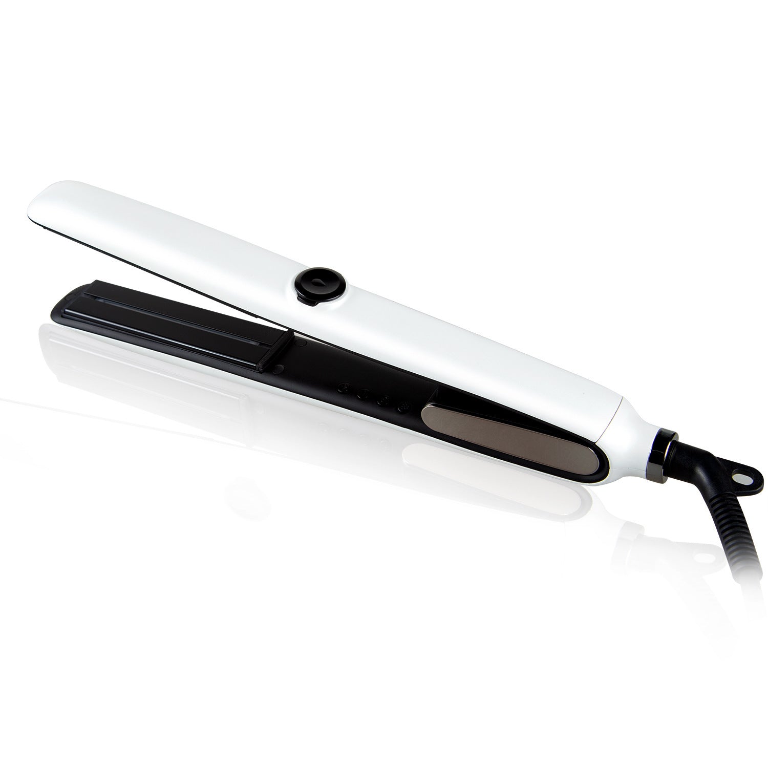 HKM-041043 Infrared Steam Spray Dual-Use Hair Straightener and Curler with Temperature Control