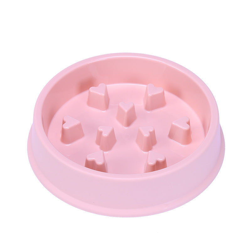HKM-159187 Interactive Dog Puzzle Bowl for Healthy Eating and Reduced Choking Risk - 19.3*4.3 cm, Mix Color