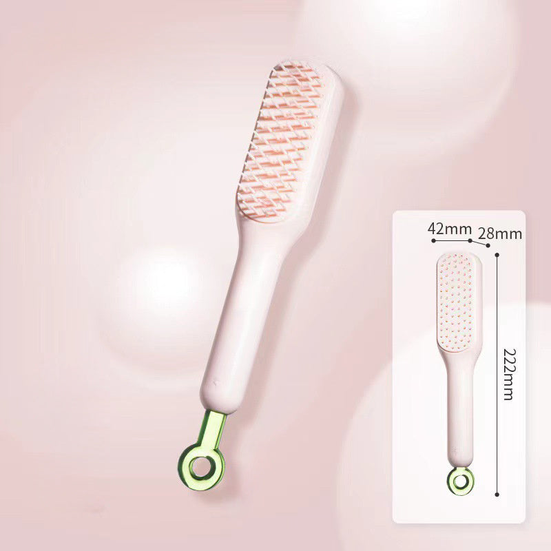 HKM-260691 Gentle Grooming Brush for Small Dogs - Dual-Sided Pin and Bristle Brush for Effective Coat Care