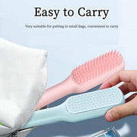 HKM-260691 Gentle Grooming Brush for Small Dogs - Dual-Sided Pin and Bristle Brush for Effective Coat Care