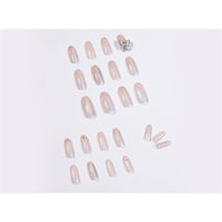 HKM-662547 Spar Cat Eye Zircon Butterfly Nail Art – 24 Piece Set, 20g Nail Patch