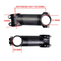 HKM-341331 Carbon Fiber Mountain Bike Handlebar - Lightweight and Durable Design
