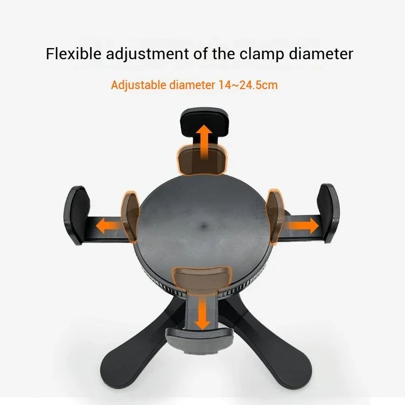 HKM-420179 Adjustable Elevated Dog Food and Water Bowl Stand with Anti-Slip Design for Medium and Large Pets