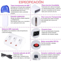 HKM-972691 Double-Seat Multifunctional Beeswax Hair Removal Wax Machine for All Skin Types