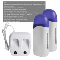 HKM-972691 Double-Seat Multifunctional Beeswax Hair Removal Wax Machine for All Skin Types