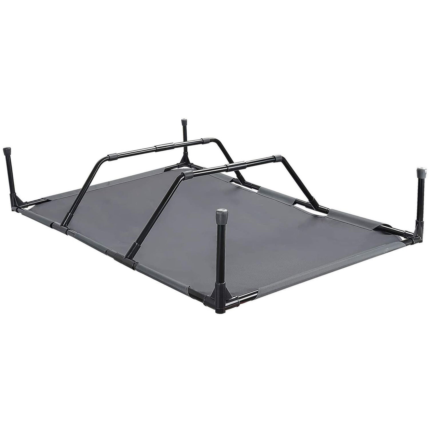 HKM-630291 Elevated Large Outdoor Pet Camping Bed - Stainless Steel, All-Season Design, Easy to Clean